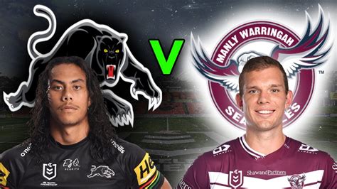 penrith panthers vs manly sea eagles live